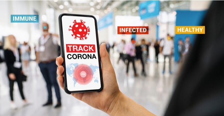 De corona-app kan besmette personen signaleren